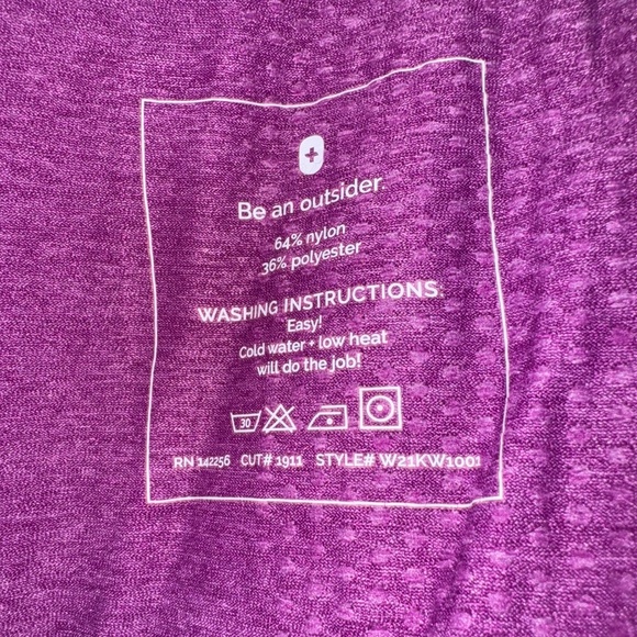 Figs salta under scrub top small color dusk - Picture 3 of 3